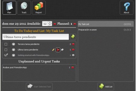 PomodoroApp, todo lo que necesitas para completar tus tareas pendientes