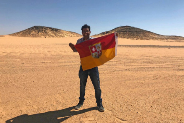 Una tierra sin dueño (solo hay en dos en el mundo) tiene un nuevo rey