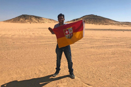 Una tierra sin dueño (solo hay en dos en el mundo) tiene un nuevo rey