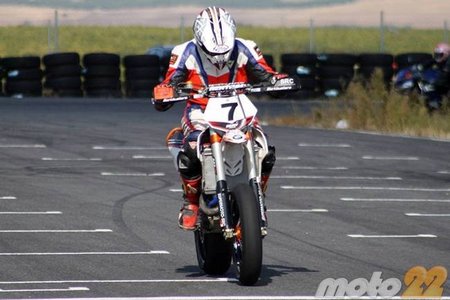 BMW G450 X Supermotard, llegamos "enchufados" al final de la prueba