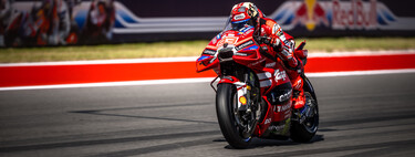 Marc Márquez se repone de una fea caída en Austin pero las Aprilia siguen siendo un incordio para Ducati