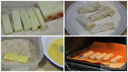 como hacer palitos de queso fundido