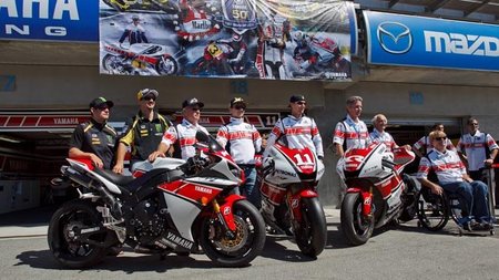 Yamaha celebra su 50º aniversario en el GP de Laguna Seca