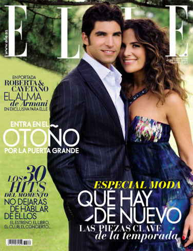 Cayetano Rivera tremendo en la portada de Elle