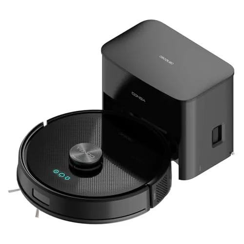 Cecotec Robot Aspirador y Friegasuelos con Base de Autovaciado Conga Y50 X-Treme