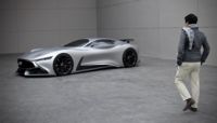 Infiniti Vision Gran Turismo como lo querías ver ¡en vivo y a todo color!