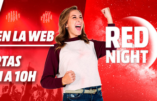 Red Night en MediaMarkt: fieles a su cita semanal, llegan las mejores ofertas de la semana en la Tienda Roja [Finalizado]