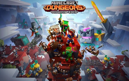 Minecraft: Dungeons se ampliará una vez más con la expansión Howling Peaks y nuevos niveles de dificultad