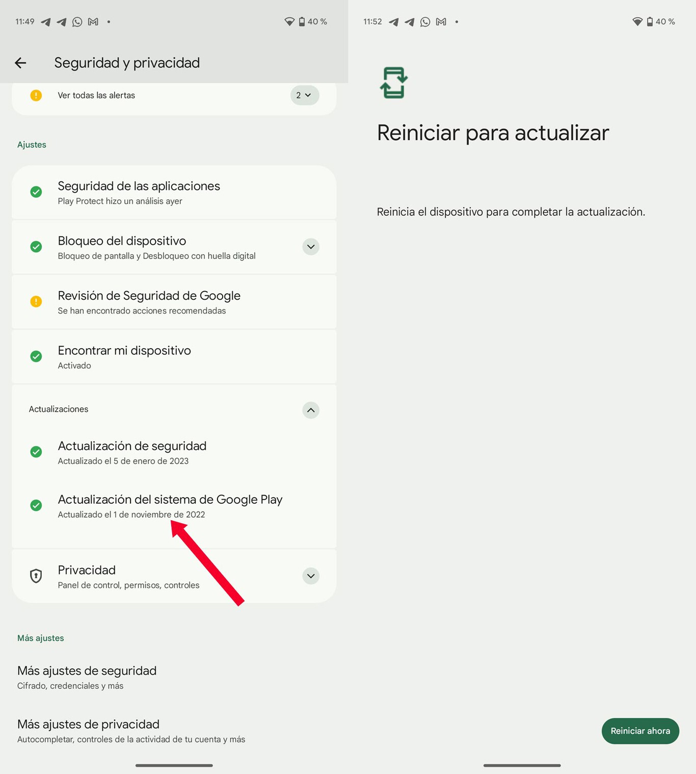 Google Play actualiza tu móvil incluso si el fabricante se olvida de él ...