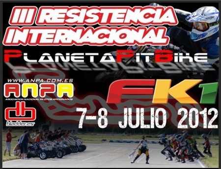III Edición carrera de resistencia internacional de Minimotard, Planeta Pit-bike