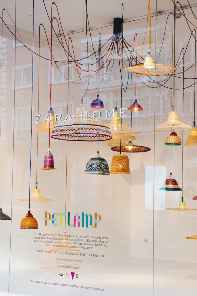 Zara Home presenta la nueva PET Lamp Pikul de ACdO en colaboración con Madrid Design Festival