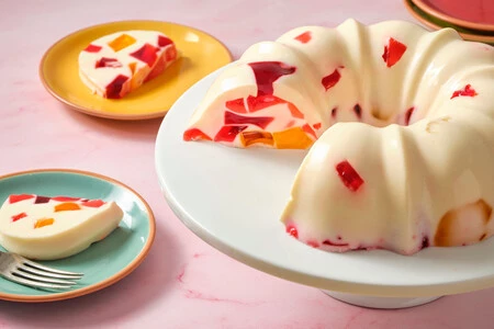 Cómo hacer gelatina de mosaico: colorida, cremosa y muy fácil de preparar