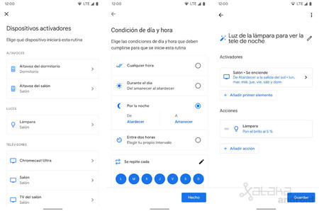 Google Home Activadores