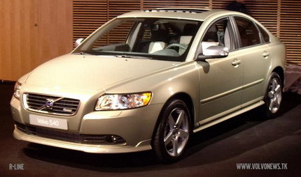 Versiones R-Line para el Volvo S40 y V50
