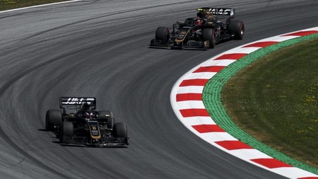 Grosjean Silverstone F1 2019