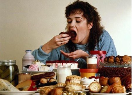 La comida calma la tristeza