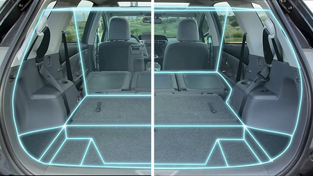 Toyota Prius+ maletero