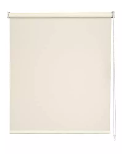 Easydeco - Estor Enrollable Daylight Translúcido (Beige, 115_x_250_cm)