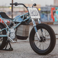 Esta moto de Dirt Track eléctrica nació porque a su creador le molestaba el ruido del motor