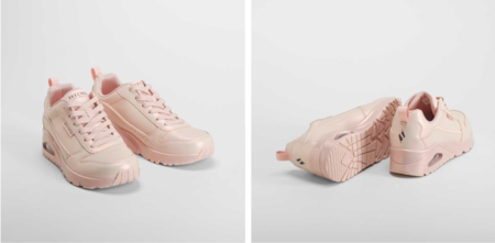 Zapatillas rosas Skechers