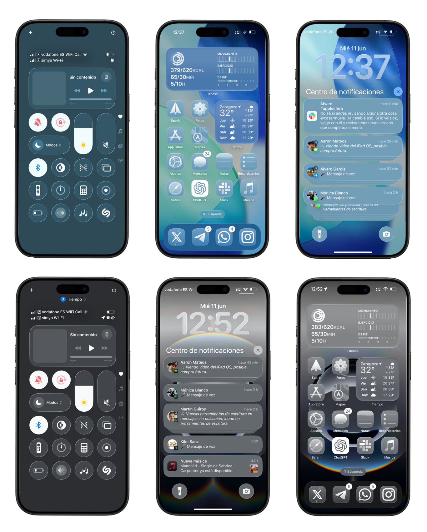 Liquid Glass de iOS 26 es espectacular, pero no siempre funciona bien ...