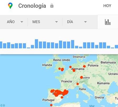 ロケーション履歴があり、街中を移動することでより多くの調査が集まります