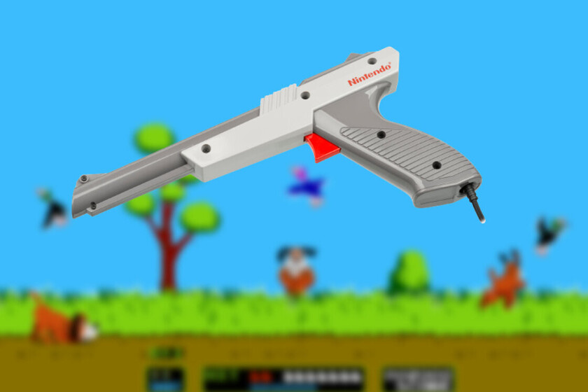 Como funcionava a pistola do jogo Duck Hunt?