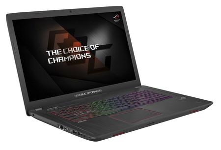 Super Weekend eBay: portátil gaming Asus GL753VD-GC009, con Core i7 y GTX 1050 de 4GB, por 699 euros