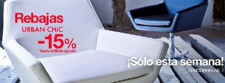 Un 15% menos en tus artículos 'Urban Chic' de El Corte Inglés solo esta semana