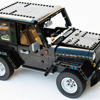 Este Jeep Wrangler de Lego te gustará tanto que querrás hacerlo realidad 