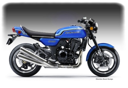 Kawasaki 1000 Mach X Legend by Oberdan Bezzi