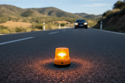 La gran guía sobre las balizas V16 en España: qué son, cuándo son obligatorias y todo sobre las sustitutas de los triángulos de la DGT