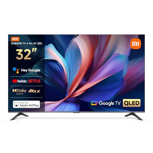 XIAOMI QLED 32" A Pro 2026 UltraHD 4K Dolby Audio Google TV