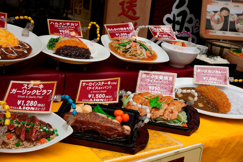 Comida Falsa Japon