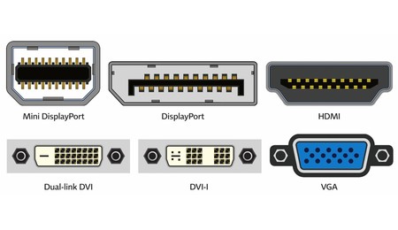 Tipos de cable y conectores para Monitor