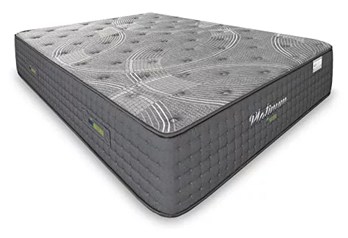Matnature | Platinum | Colchón Gran Confort Pro Múltiple Descanso | Muelles Ensacados y Viscoelástica | Altura 30 cm | Transpirable, Antideslizante y Antiácaros (150 x 200 cm)