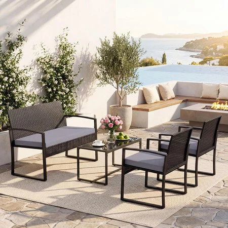 set muebles jardín