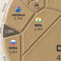 Reservas mundiais de terras raras revela domínio brutal de um único país