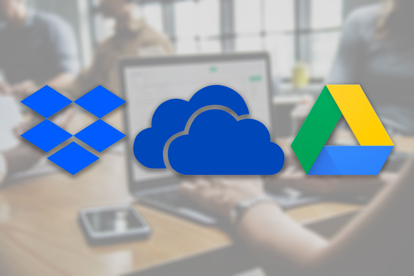 Google Drive vs Dropbox vs OneDrive, comparativa