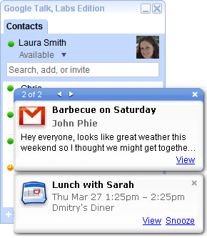 Google Talk Labs Edition