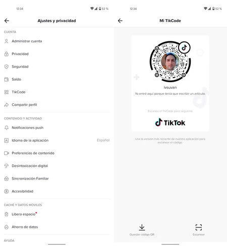 Tiktok Qr