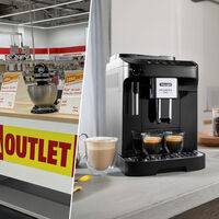 MediaMarkt tiene en su outlet la cafetera con molinillo integrado ideal para un café de bar en casa