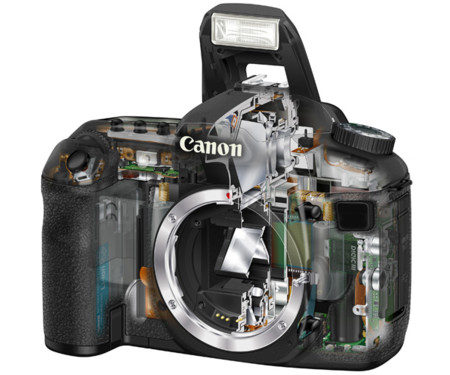 Canon también cree en los espejos semitransparentes: una de sus patentes lo demuestra