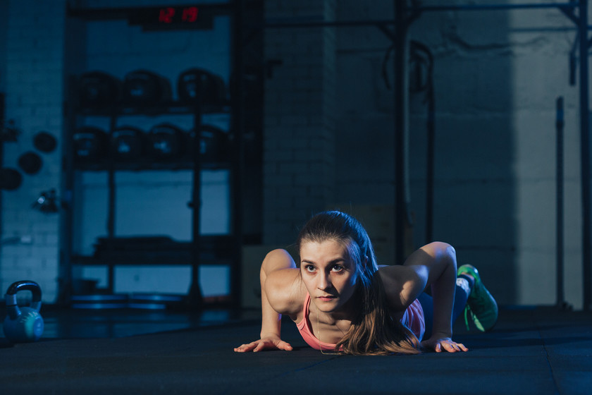 CrossFit burpees, cómo hacer, técnica