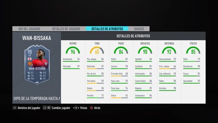 TOTSSF. Todos los mapas del Equipo de la temporada de la Premier League y los nuevos objetivos temáticos 36 Fifa 20 C Fut en menús 1291