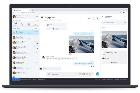Ya puedes probar el nuevo Skype para la web con diseño renovado y funciones adicionales