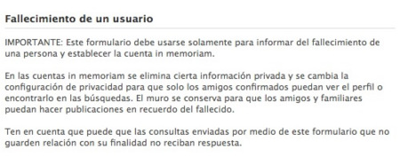 Facebook in Memoriam