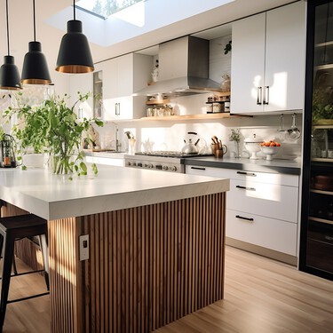 Cómo planificar una isla de cocina: dimensiones recomendadas y usos habituales