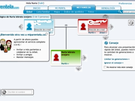 Crea tu árbol genealógico gratis