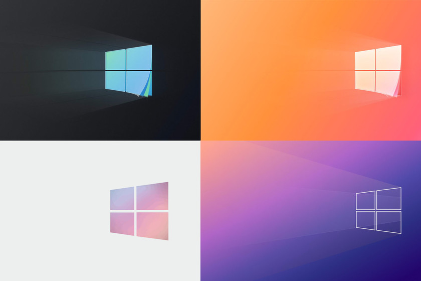 62 variaciones del fondo de pantalla de Windows 10, porque el original es  el más aburrido